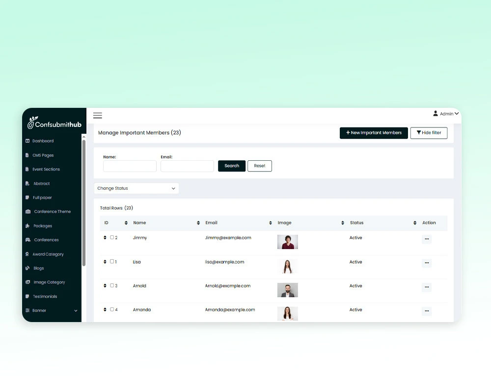 Enhanced Speaker Management