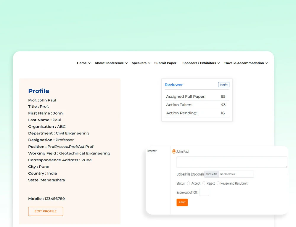 Reviewer Dashboard